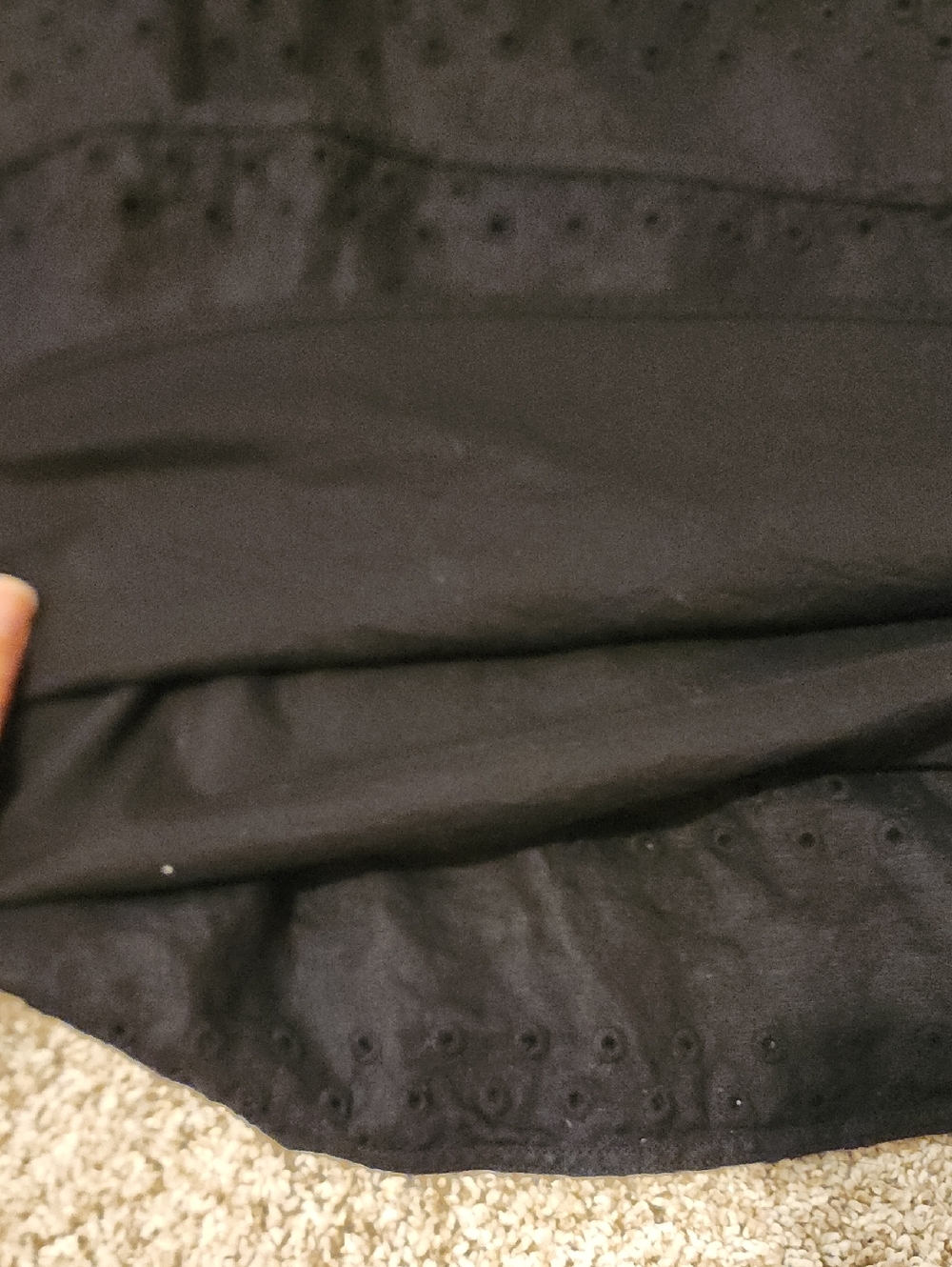 EUC 100% Linen Everlane Eyelet Skirt - Picture 10 of 12